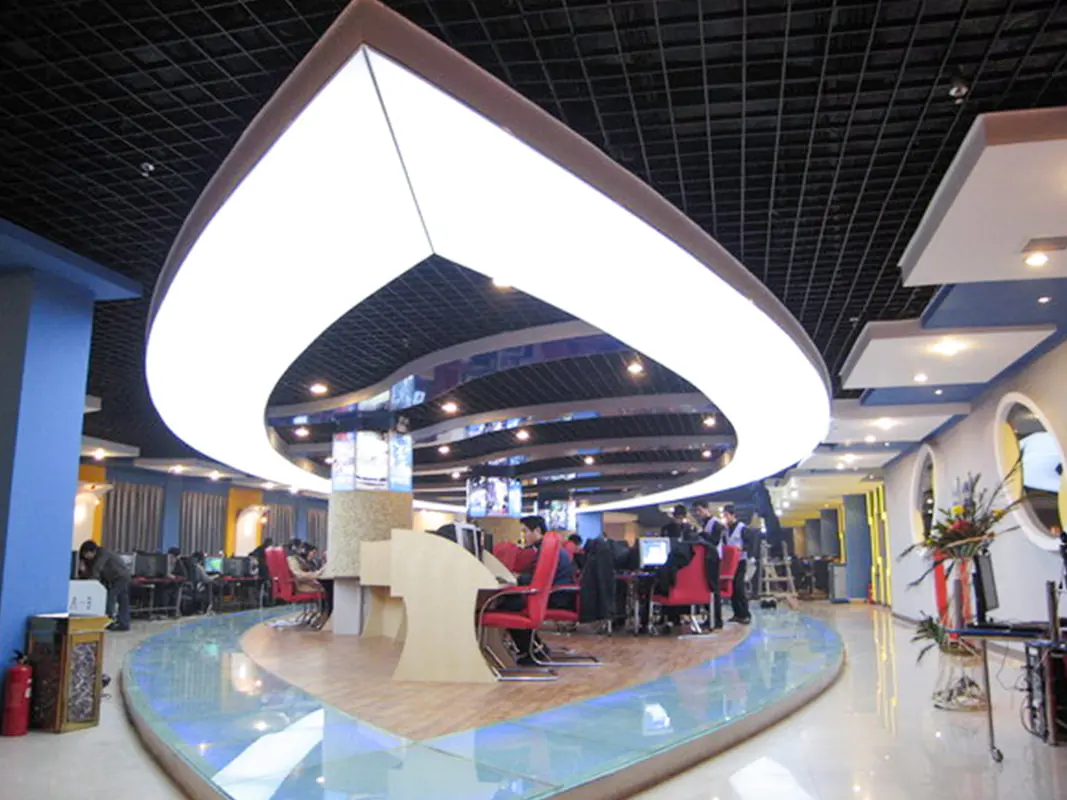 Printed White PVC Vinyl Stretch Ceiling Film